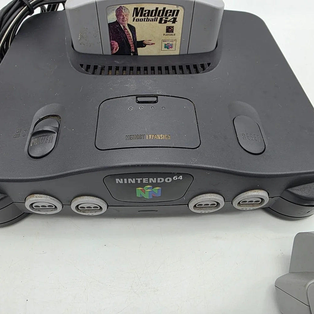 N64 Console With Memory Expansion Pack & Controller Nintendo HDMI Madden